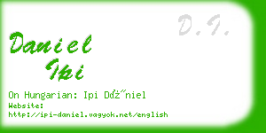 daniel ipi business card